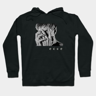 "Ecce" Open Your Eyes! Horror Icon Bill Oberst Jr. Licensed Merch: Social Awareness/Empathy Hoodie